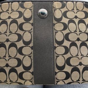 Black coach cross body (little wear)